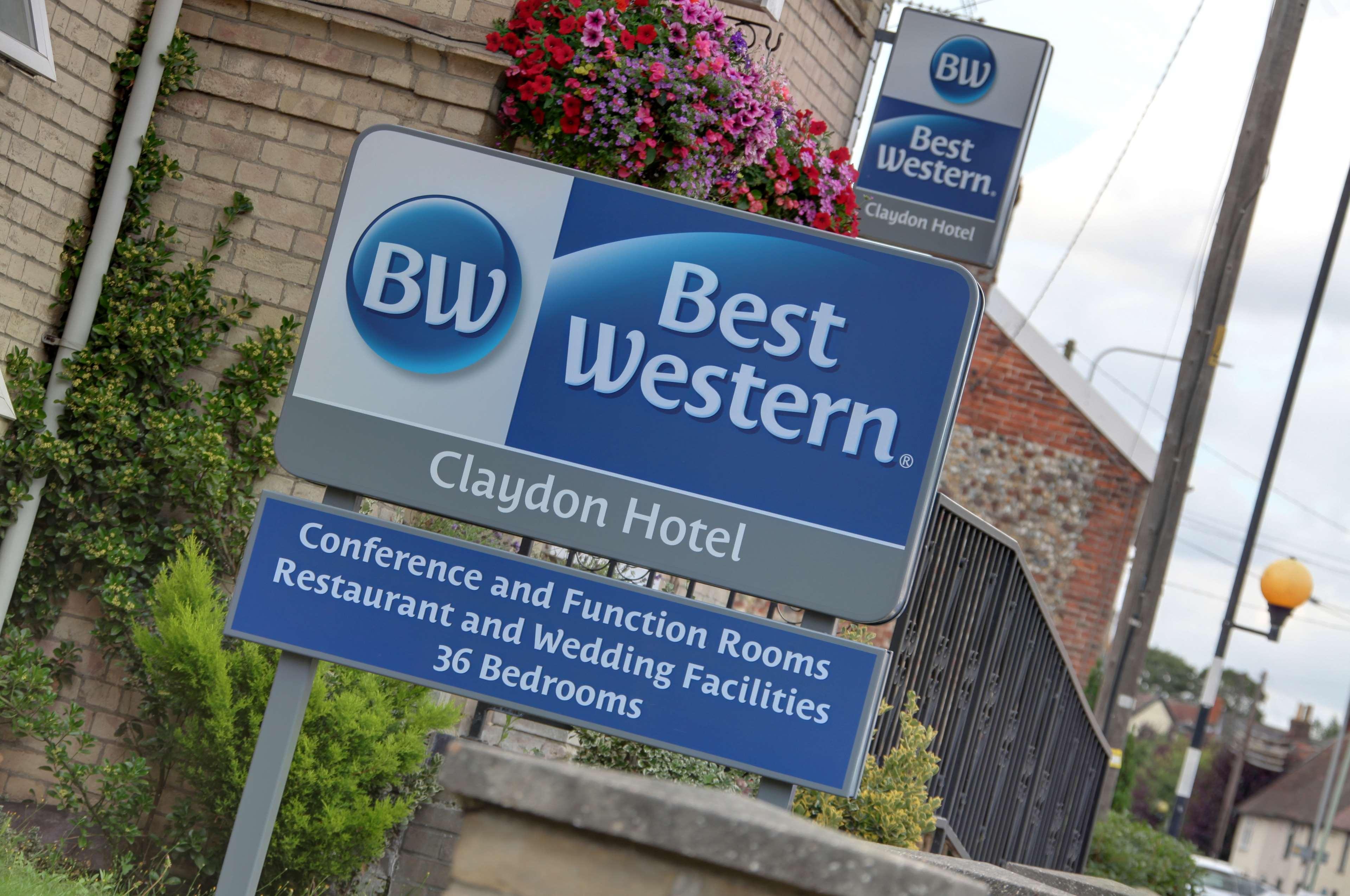 Best Western Claydon Hotel Екстер'єр фото